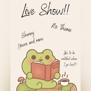 I’m live! 🐸